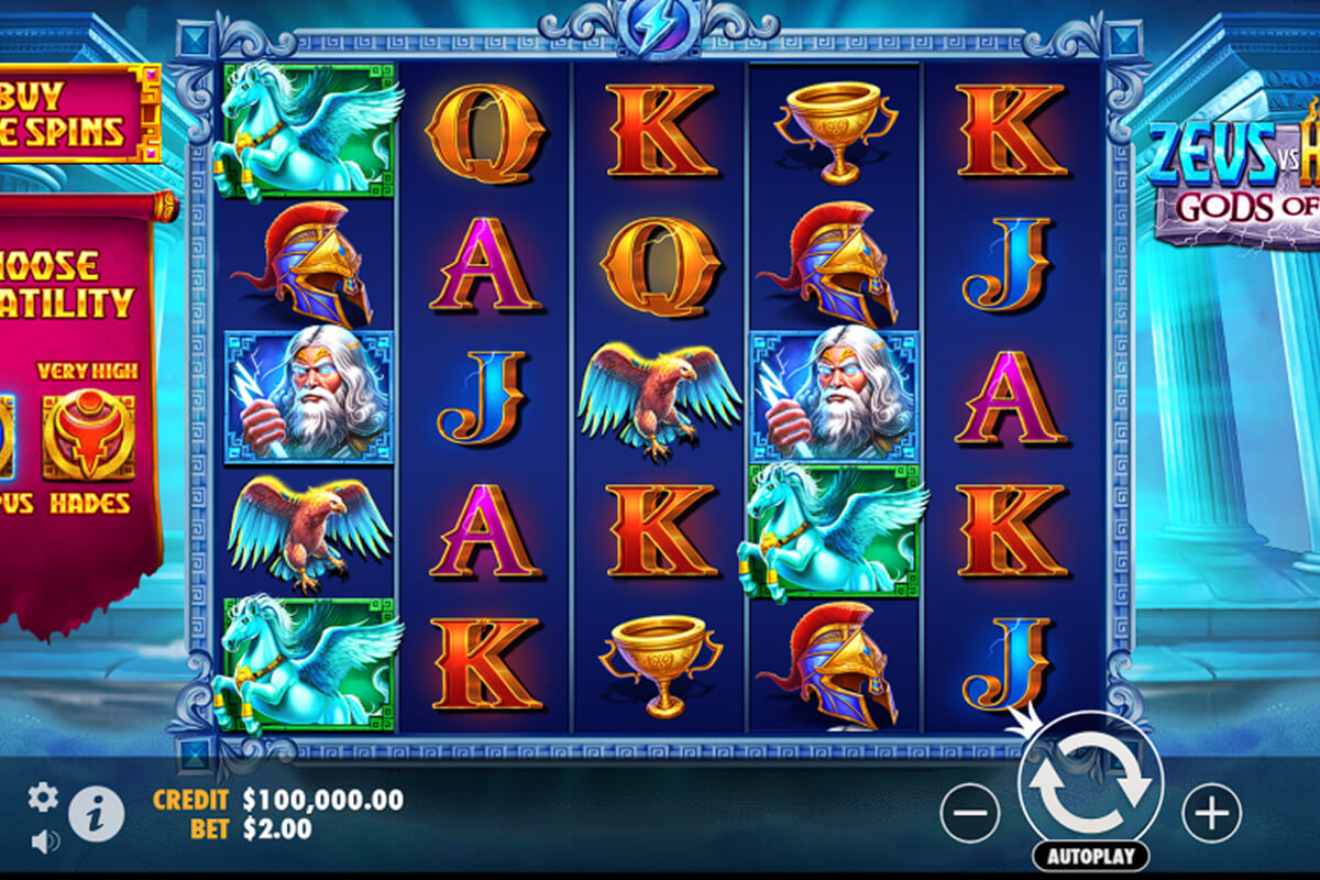 Zeus vs Hades bonuses